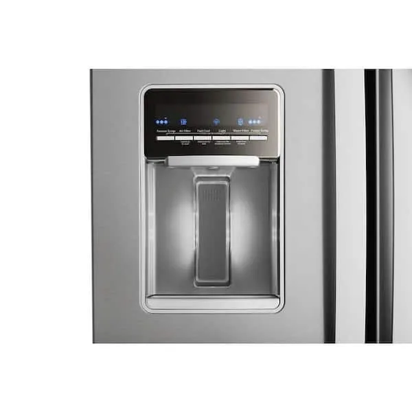 20cf French Door Refrigerator in Stainless Steel