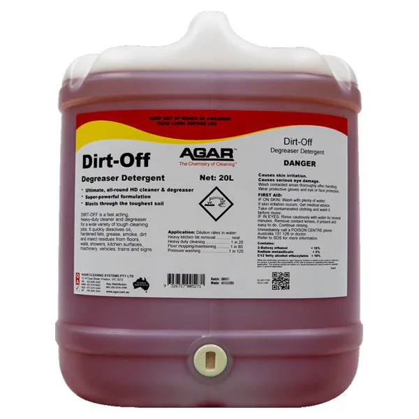 Agar Dirt Off Heavy Duty Degreaser