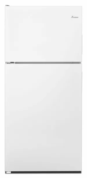 Amana ART318FFDW 30-Inch Amana® Top-Freezer Refrigerator With Glass Shelves - White