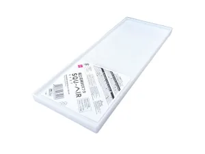 Assembled Storage Box Lid SQU AIR White 10.1cm x 27.2cm