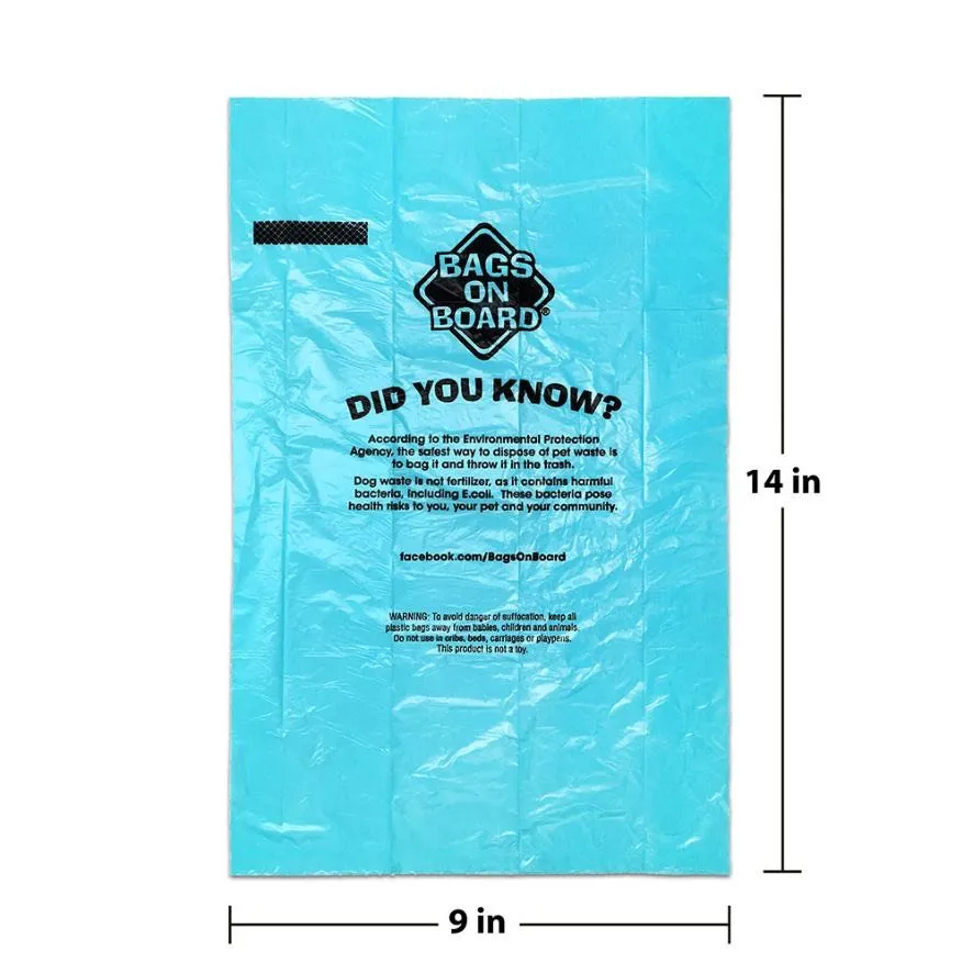 Bags On Board OCEAN SCENT Waste Bag Refill 15pc