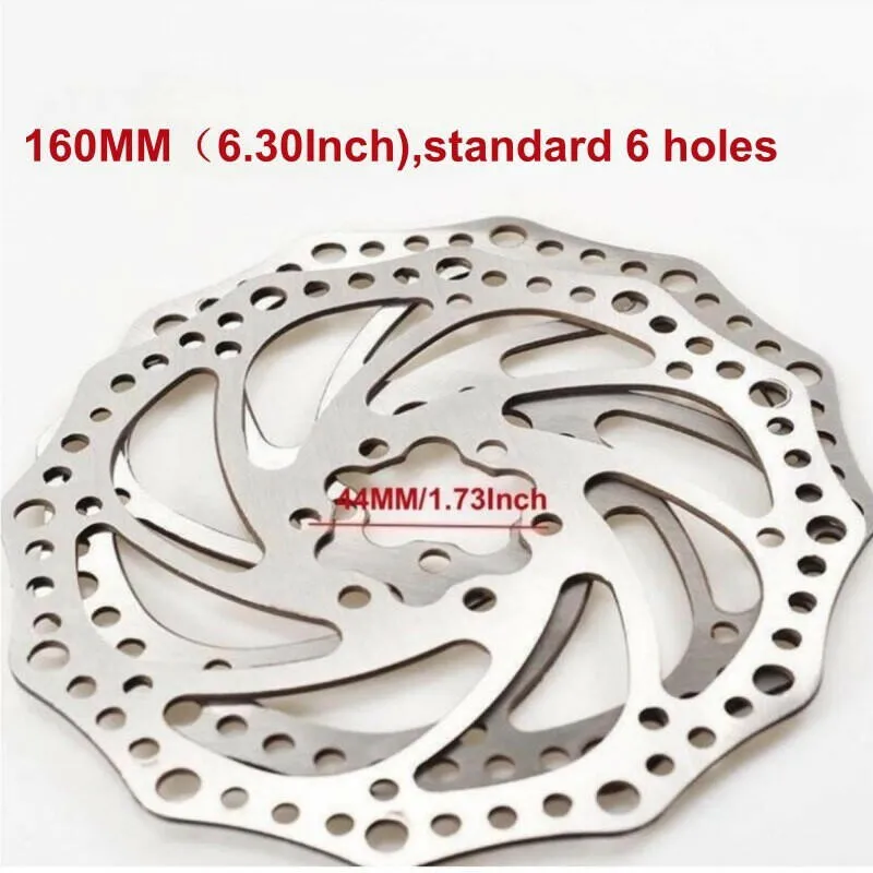 Bike Disc Brake,160mm Rotor, Fit for Mountain Bike, Road Bike, Road Bike,BMX.,etc.