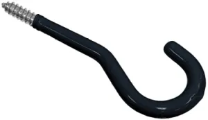 BLACK VINYL COATED ALL PRPSE HOOK