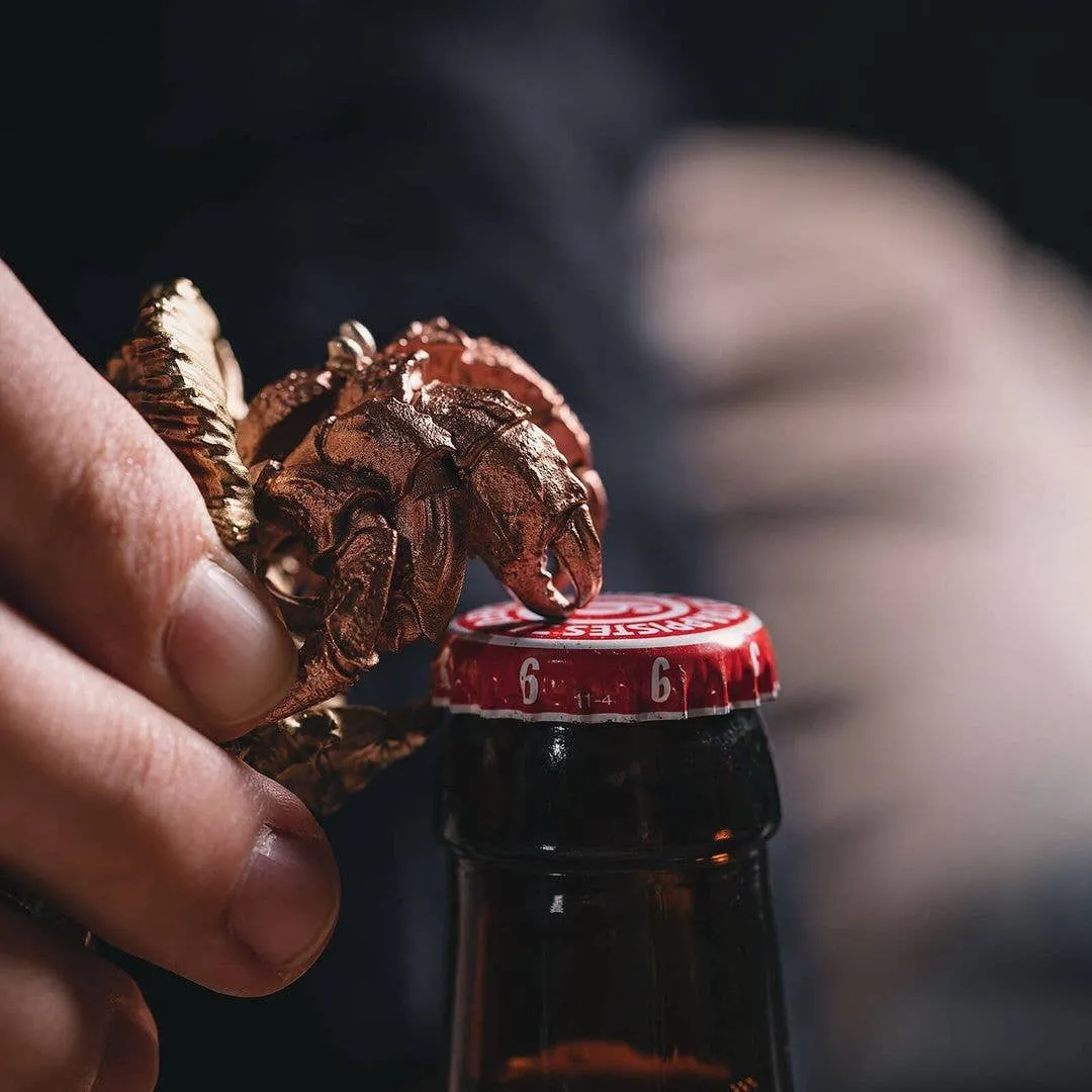 Bronze Copper 925 Silver Hermit Crab Bottle Opener