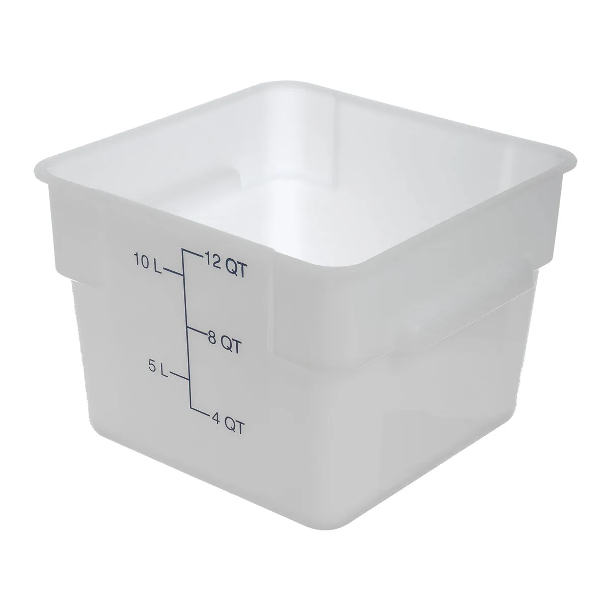 Carlisle 1073402 StorPlus Square Food Storage Container, 12 qt.