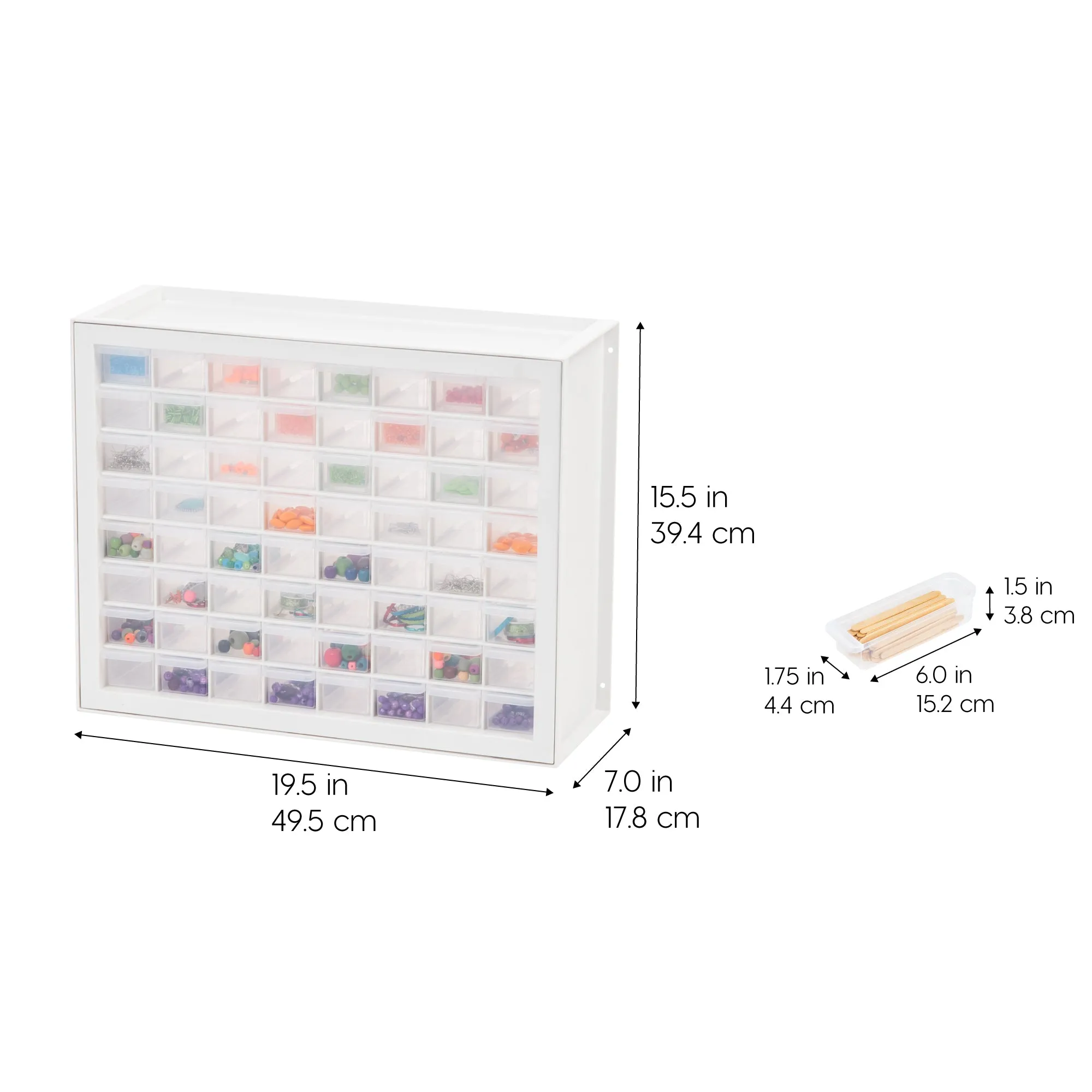 Drawer Parts Cabinet - 64 Drawer