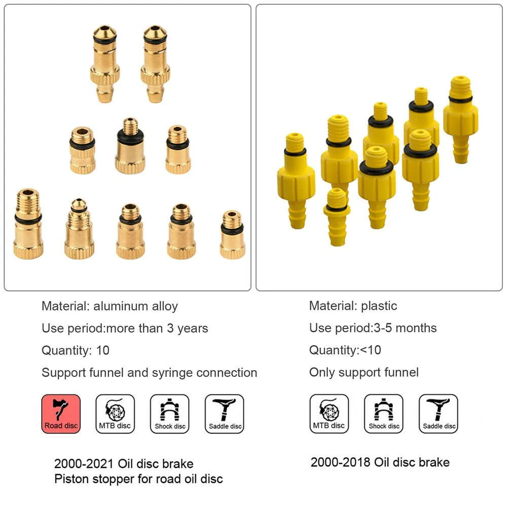 Ezmtb Bicycle Hydraulic Disc Brake Oil Bleed Kit Tools For ,SRAM, SHIMANO,MAGURA,Avid,XTECH,ZOOM,MTB Road Bike Brake Repair Tool