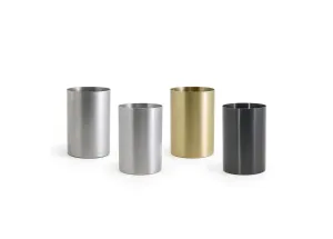 FOH Round Stainless Holder, 10 oz, 6 ct