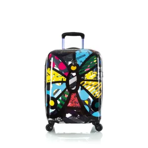 Heys Britto Butterfly Transparent 21" Carry On Spinner Luggage