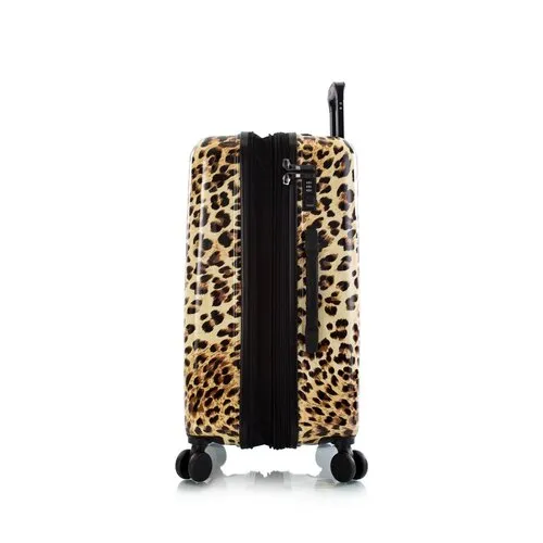 Heys Brown Leopard 3Pc Spinner Set