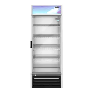 Hoshizaki FM-23-HC FM Series 30" One Section Display Freezer with Swing Door, Bottom Mount Compressor, White, 115v