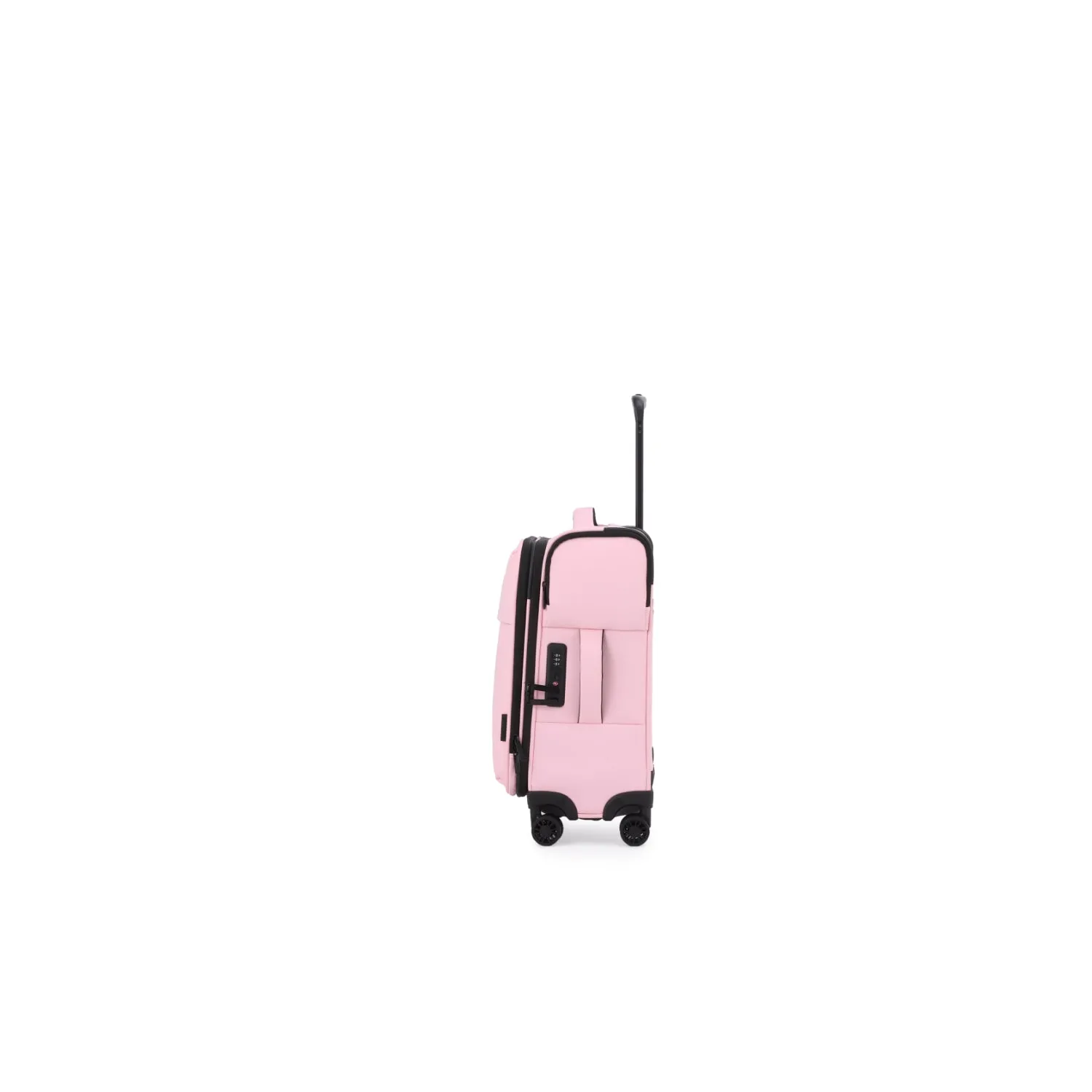 Kate Hill - KL78 49cm Willow Small 4 Wheel spinner Suitcase - Pink