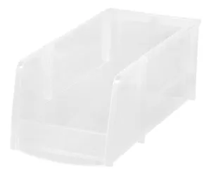 Large Bin, 8 Pack, Clear