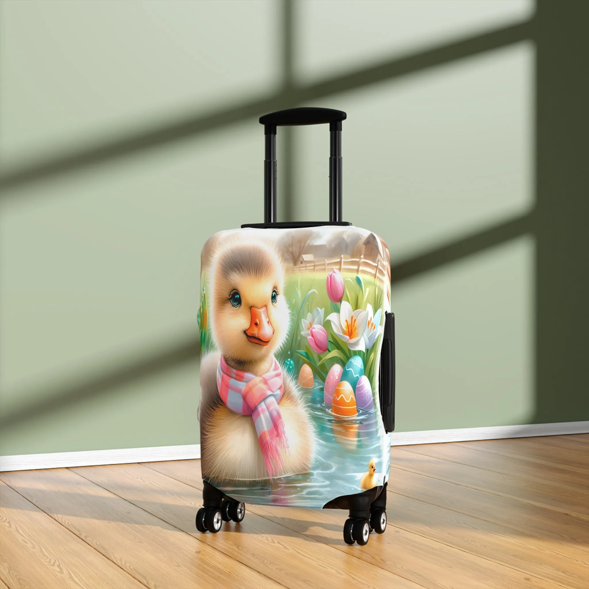 Luggage Cover, Easter, Duck, awd-1636