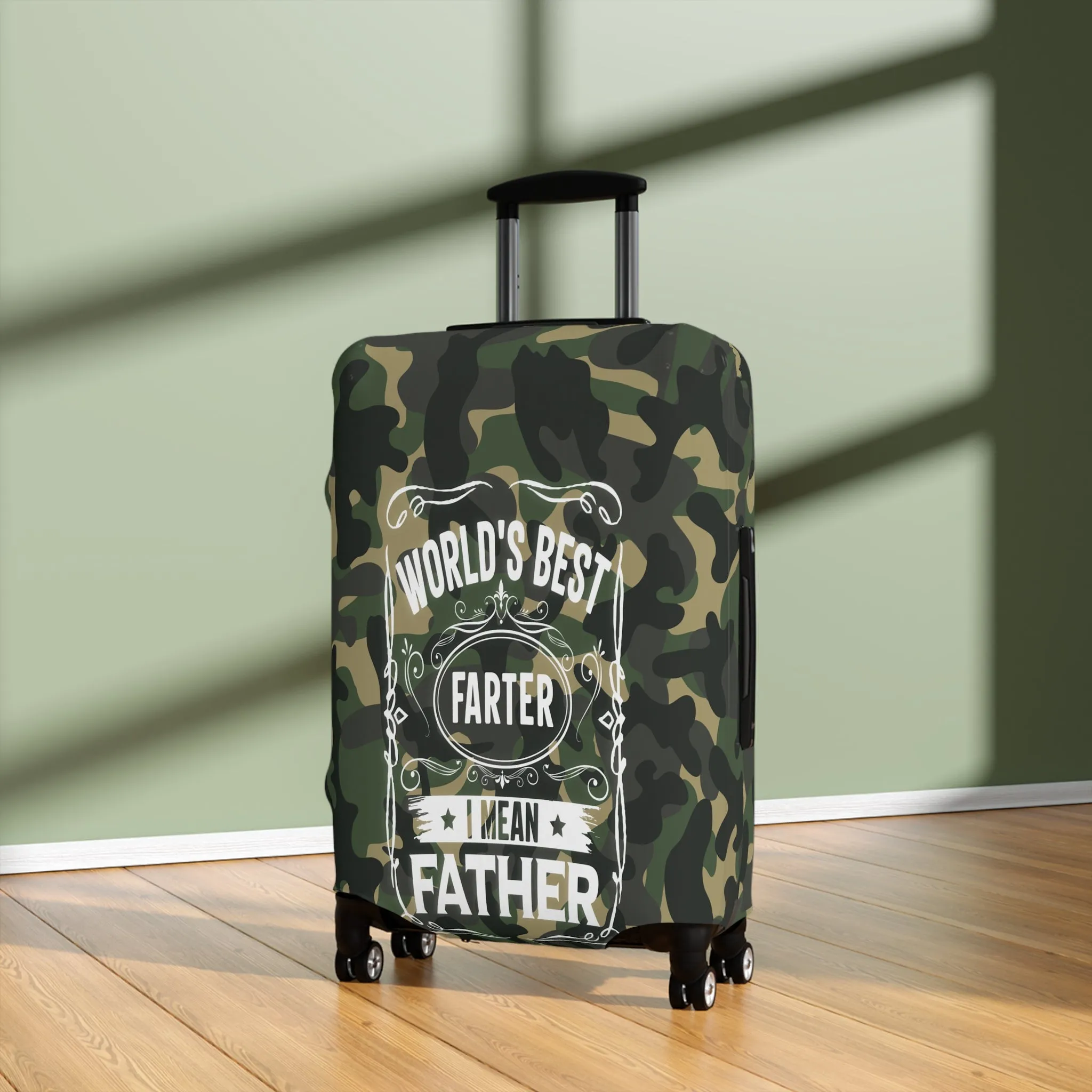 Luggage Cover, World's Best Father, awd-518