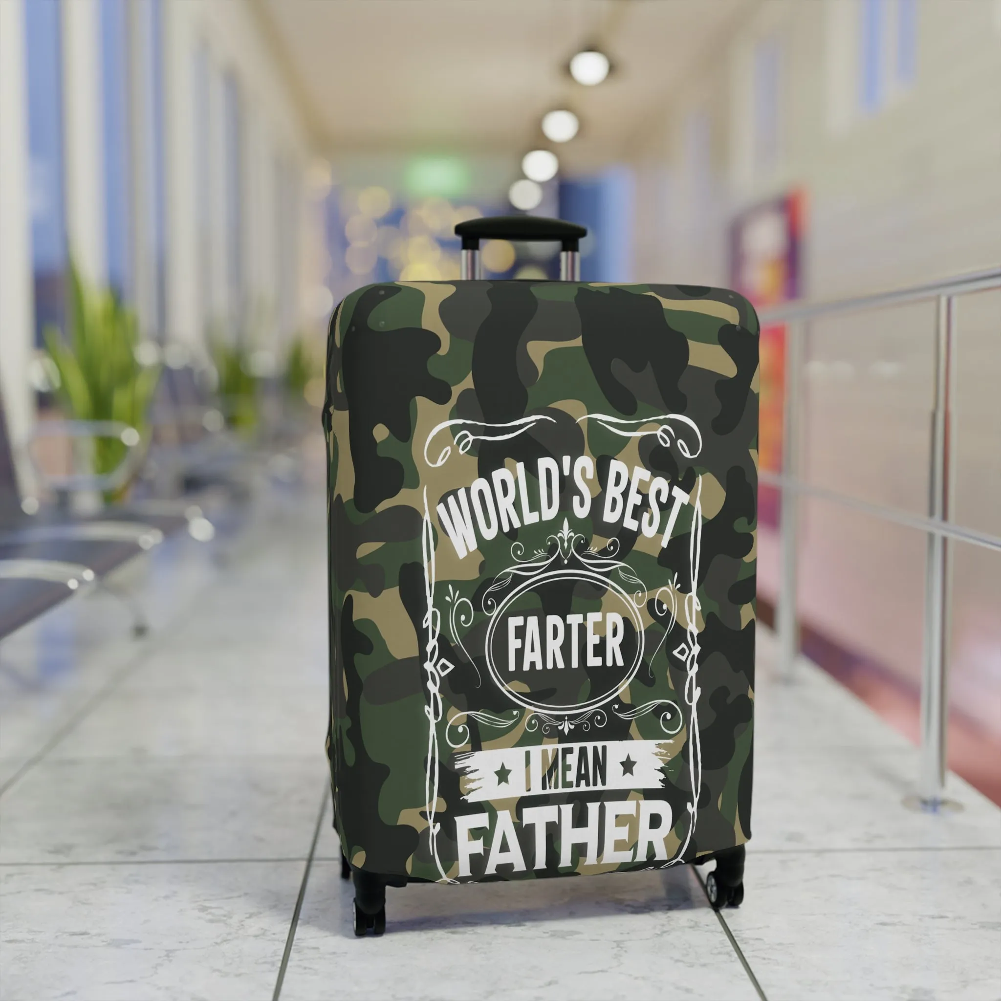 Luggage Cover, World's Best Father, awd-518