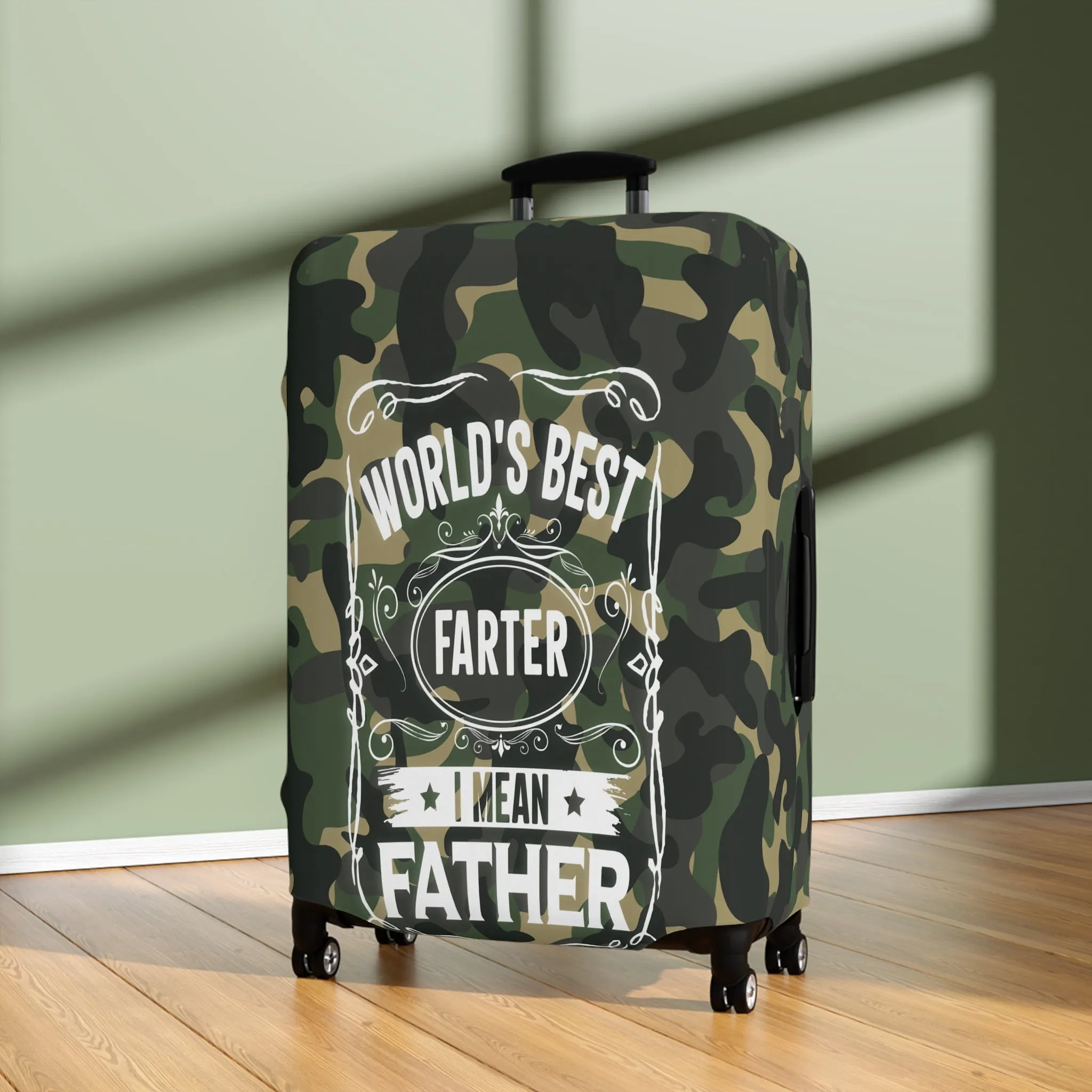 Luggage Cover, World's Best Father, awd-518