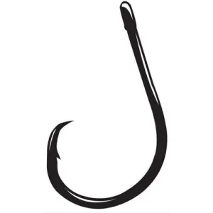 Octopus Hook, Circle 4x Strong, Straight Eye - Size 5-0, NS Black, Per 6