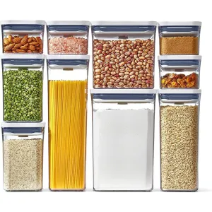 OXO Pop 2.0 10 Piece Pantry Container Set