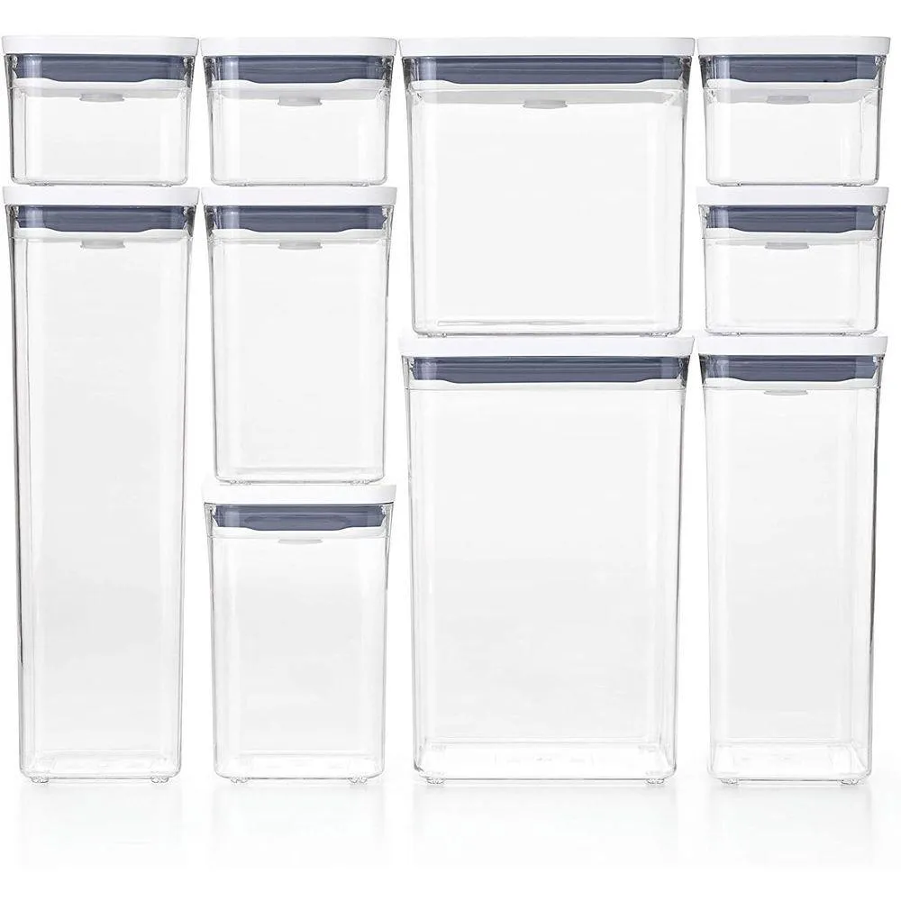 OXO Pop 2.0 10 Piece Pantry Container Set