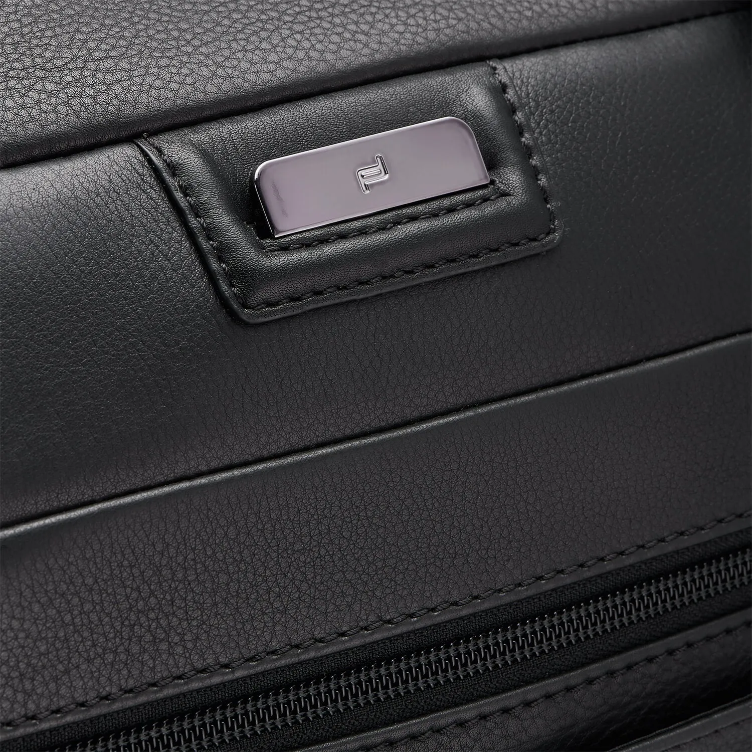 Porsche Design Roadster Leather Weekender - Black