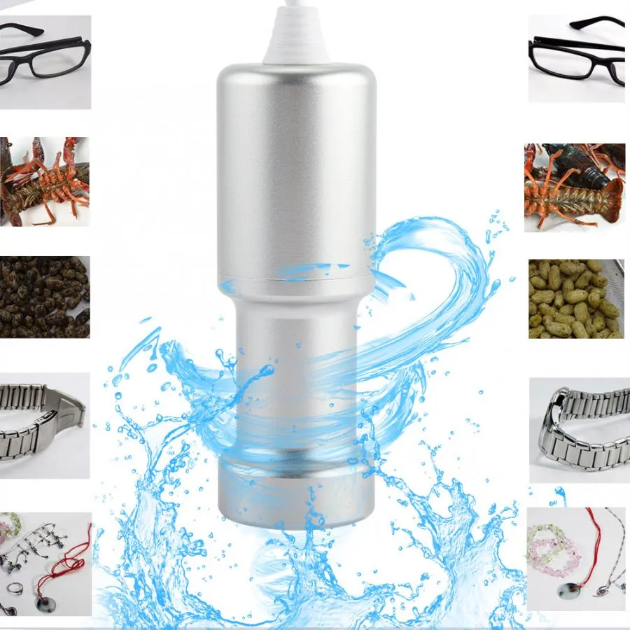 Portable Ultrasonic Cleaner Fruit Vegetable Watch Dishes EyeGlasses Cleaning Machine Jewelry