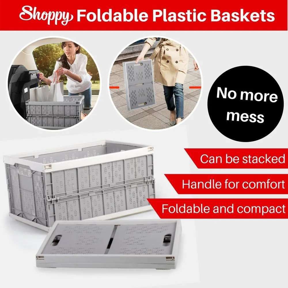 Shoppy Expandable Foldable Container Shelves Box