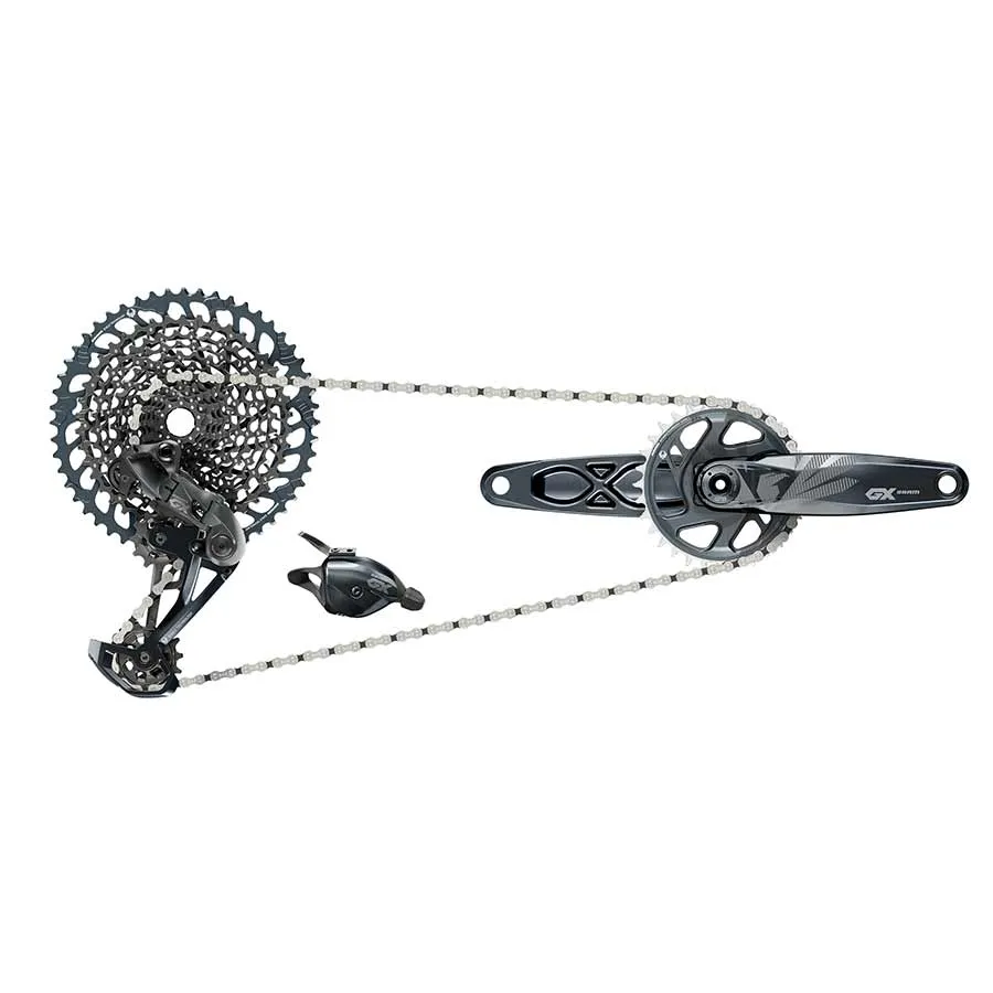 SRAM GX Eagle Groupset - 170mm Crankset, 32t, DUB, Trigger Shifter, Rear Derailleur, 12-Speed 10-52t Cassette and 12-Speed Chain