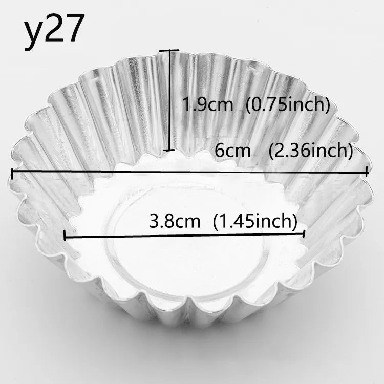 Tart mould for baking chrysanthemum flower (recycle) 10pcs