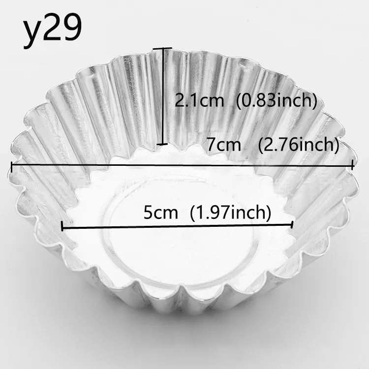 Tart mould for baking chrysanthemum flower (recycle) 10pcs