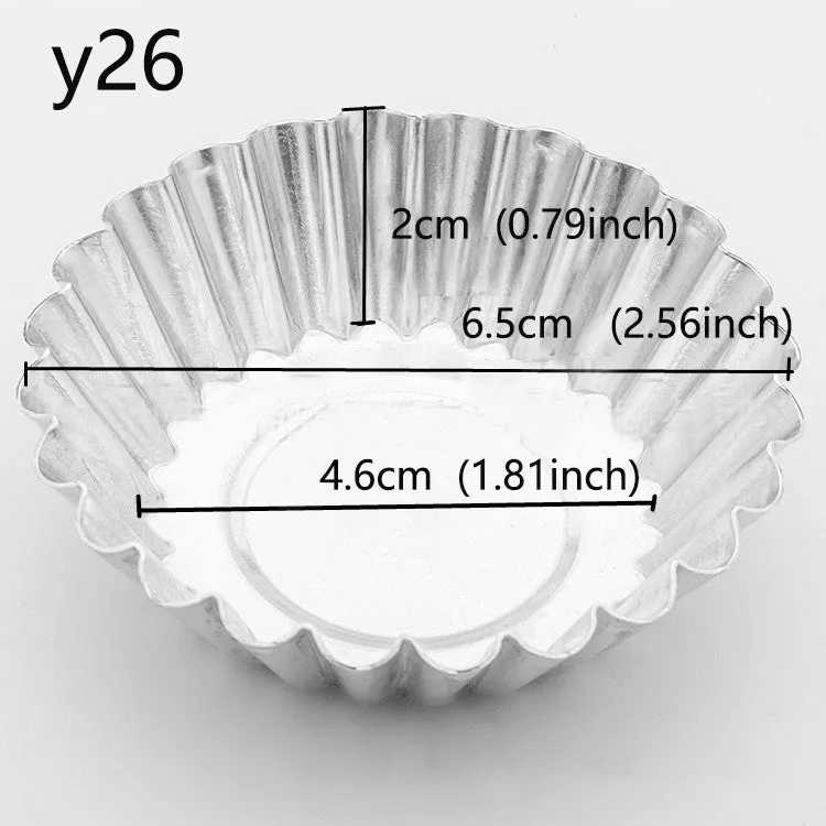 Tart mould for baking chrysanthemum flower (recycle) 10pcs