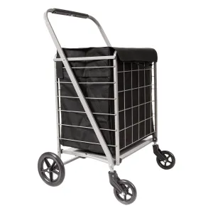 The Instant Cart - Jumbo Foldable Cart With Large Wheels. Comes With Cart Bag. Indoor Or Outdoor Cart