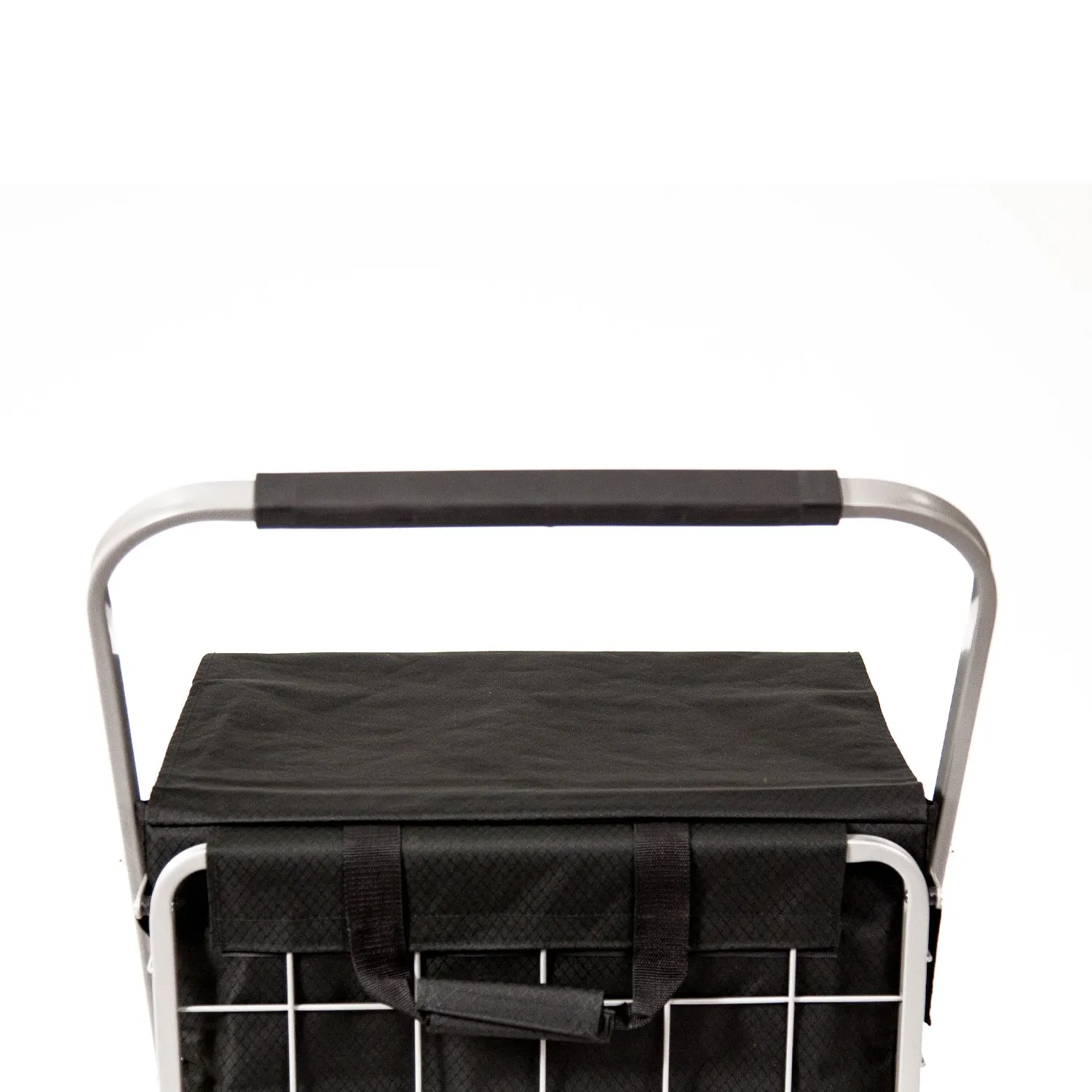 The Instant Cart - Jumbo Foldable Cart With Large Wheels. Comes With Cart Bag. Indoor Or Outdoor Cart