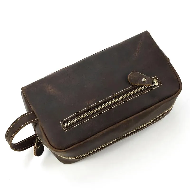 The Wanderer Toiletry Bag | Genuine Leather Toiletry Bag