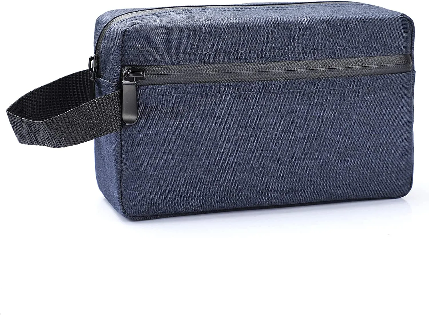 Toiletry Bag for Men, Portable Travel Toiletry Organizer Bag,Shaving Bag for Toiletries Accessories (Deep blue)