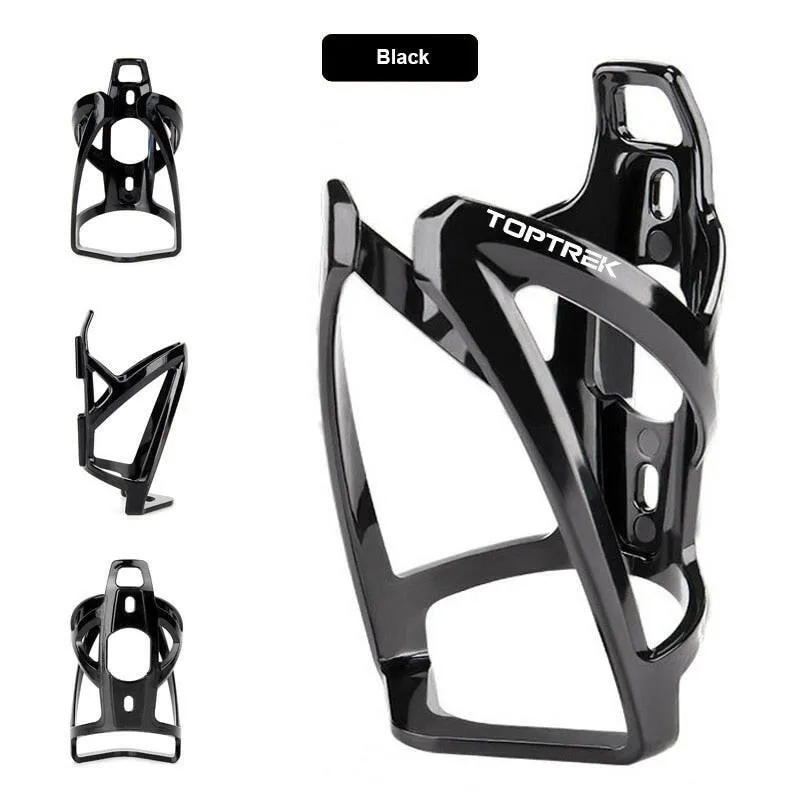 Toptrek Bicycle Bottle Cages MTB Road Bicycle Water Bottle Holder Colorful Lightweight Cycling Bottle Bracket Bicycle Accessory