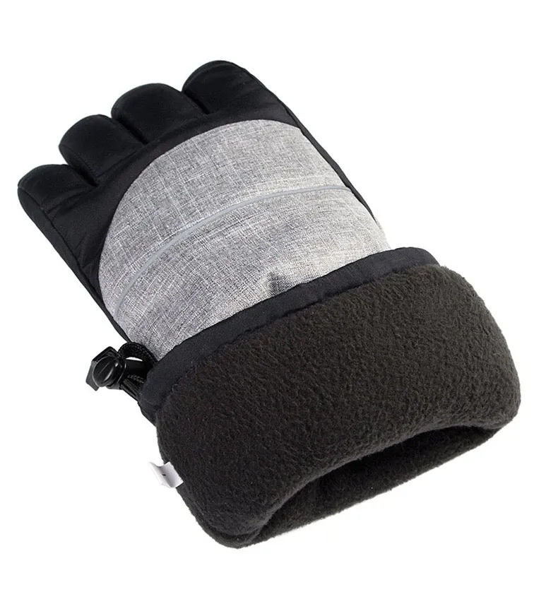 Ultimate Heated Winter Gloves With Portable Charger - Waterproof, Warm, and Cold-Resistant for Outdoor Activities